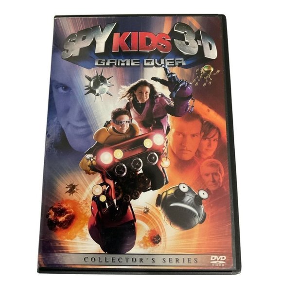 Spy Kids 3: Game Over  (3D/2D DVD) 2- Disc Collector’s Series -Good - Picture 1 of 7